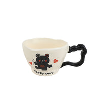 Creative ceramic cup,size:9*11cm/410ml