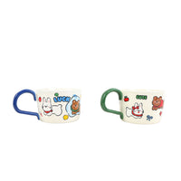 Creative ceramic cup,size:7.5*11.2cm/480ml