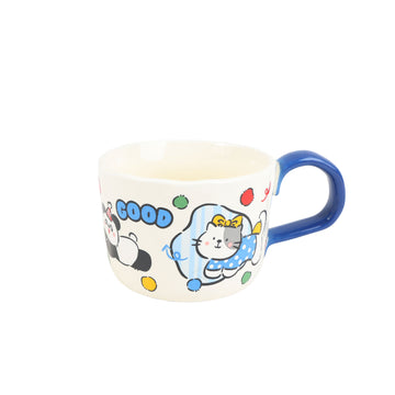 Creative ceramic cup,size:7.5*11.2cm/480ml