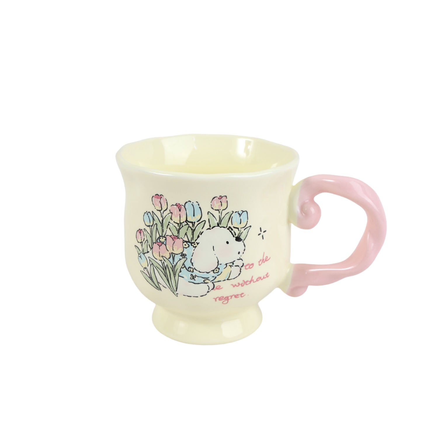 Creative ceramic cup,size:10.8*8.5cm/370ml