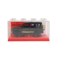 1:36 Acrylic 4-door Pull-back Alloy Car Model