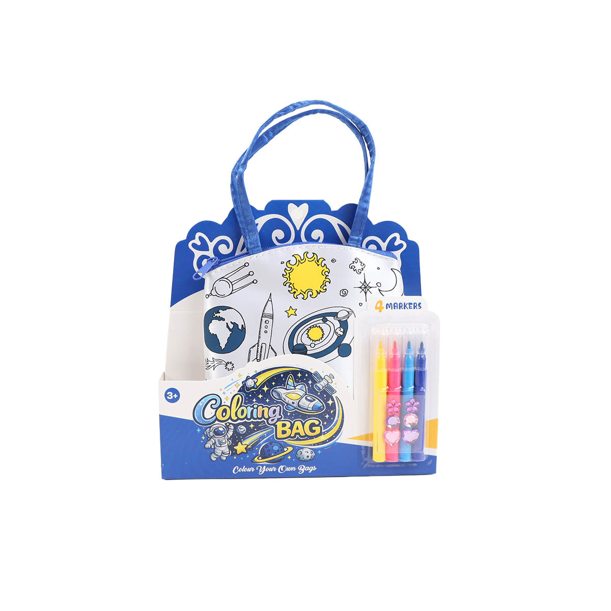 Colour-Your-Own Mini Tote Bag