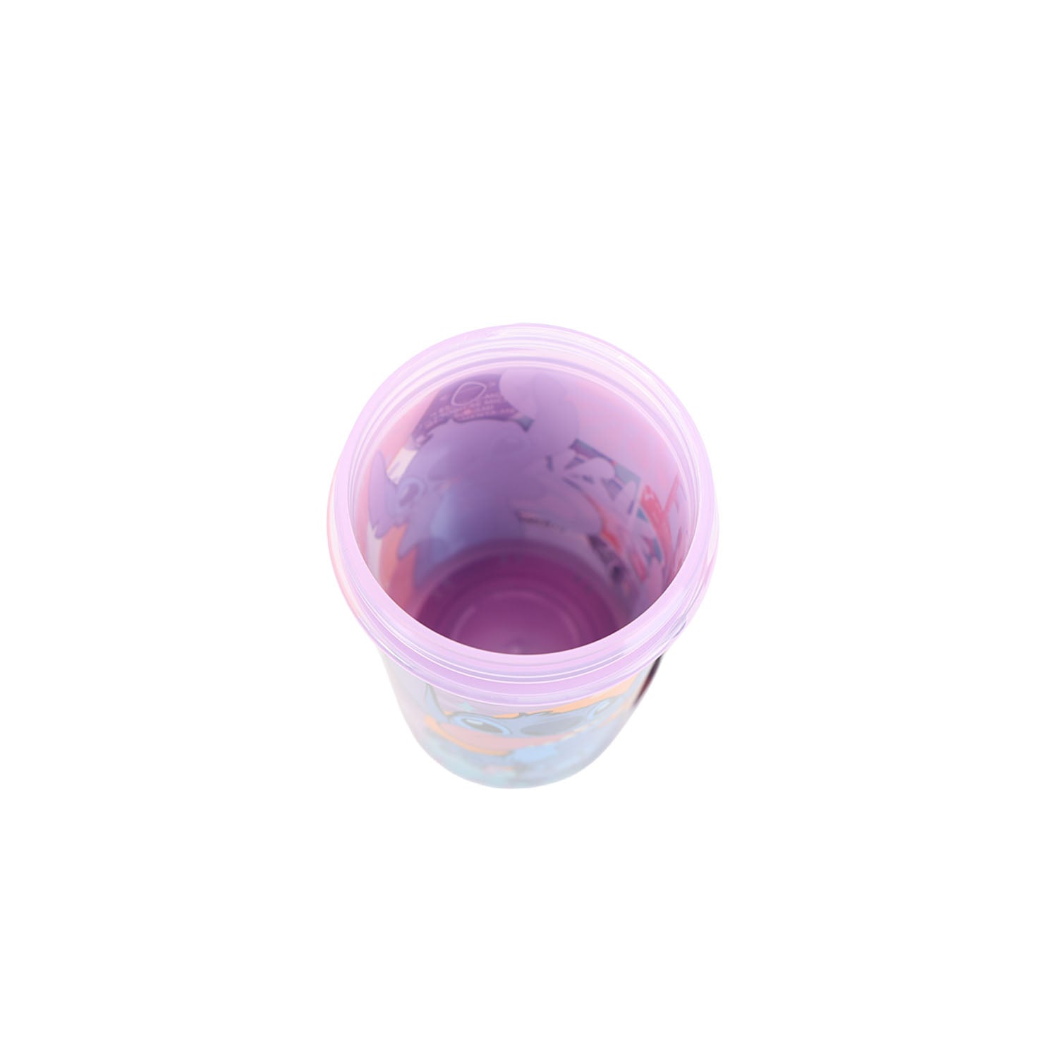 Stitch Silicone Straw Cup 370ml