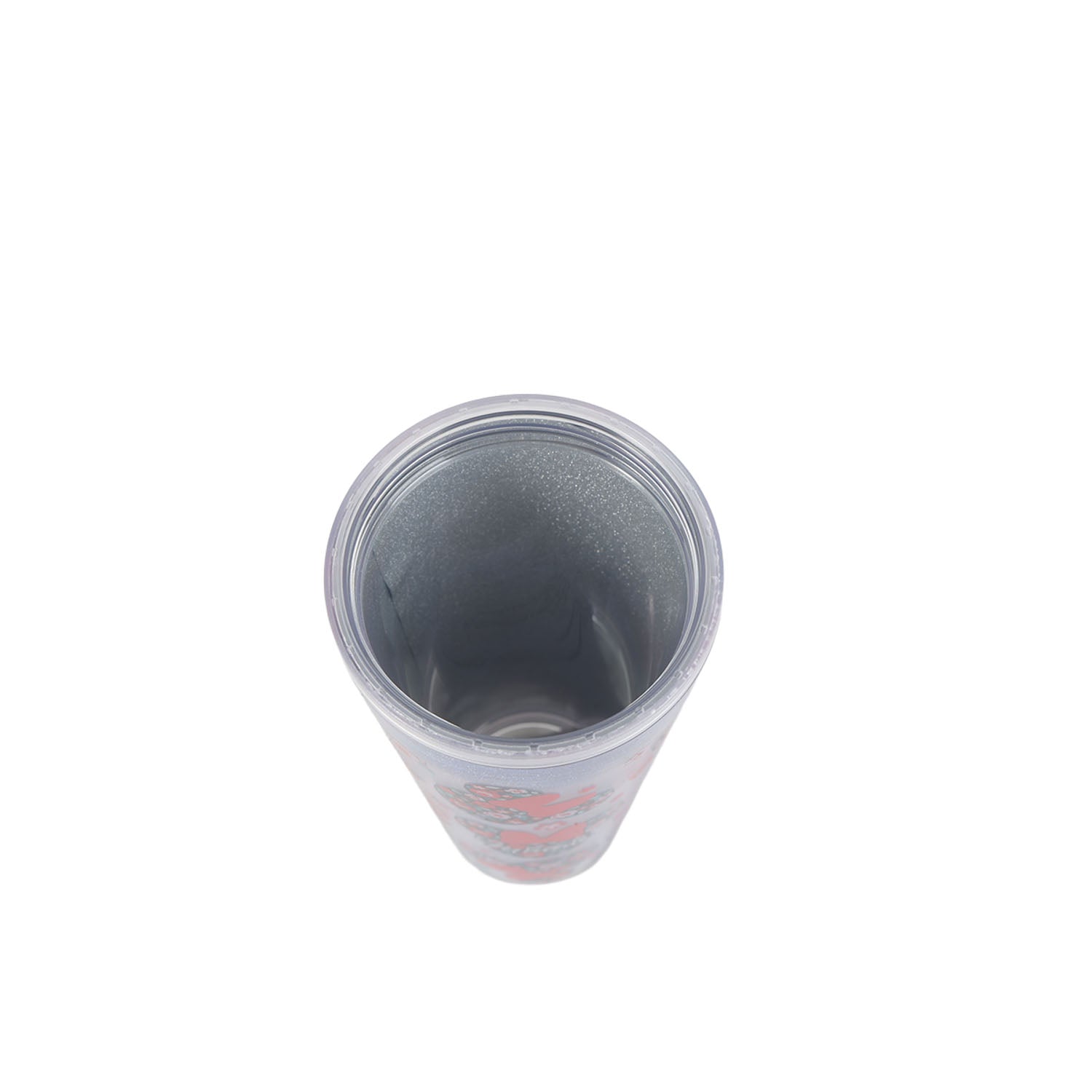 3- Minnie Mouse Floral Glitter Tumbler | 685ml Drink Cup