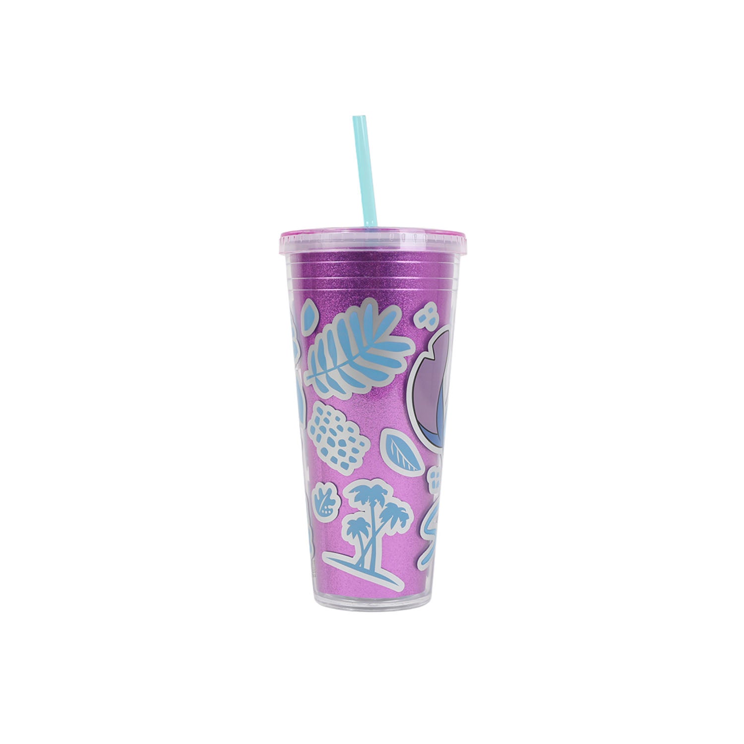 3- Disney Stitch Straw Tumbler - 685ml