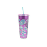 3- Disney Stitch Straw Tumbler - 685ml