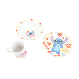 STOR 3 PCS CERAMIC SNACK SET IN GIFT- STITCH