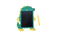 8.5-inch cartoon dinosaur writing board, green with stylus