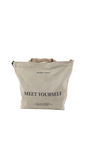 Canvass shoulder bag/SAND