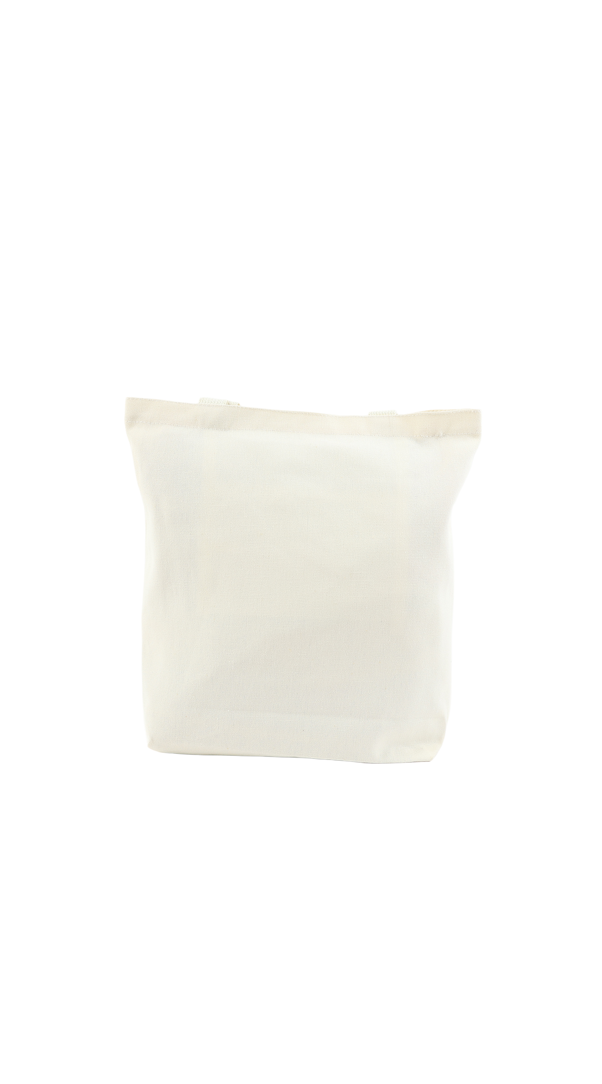 canvas shoulder bag WHITE