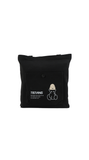 canvas shoulder bag BLACK