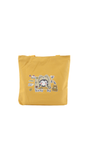 canvas shoulder bag YELLOW