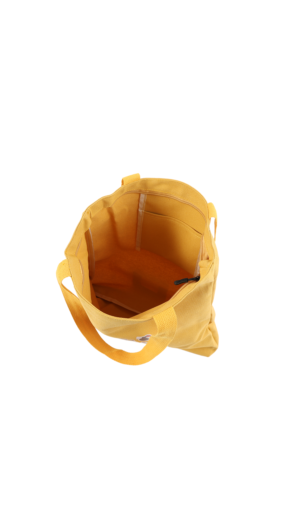 canvas shoulder bag YELLOW