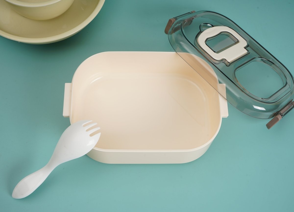 950ml color stand with sauce box lunch box/Mixed - MIDI