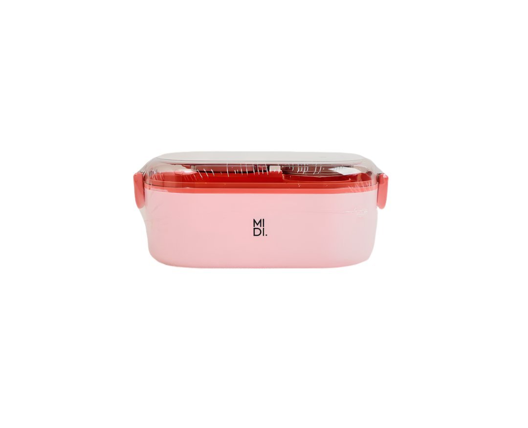 950ml color stand with sauce box lunch box/Mixed - MIDI