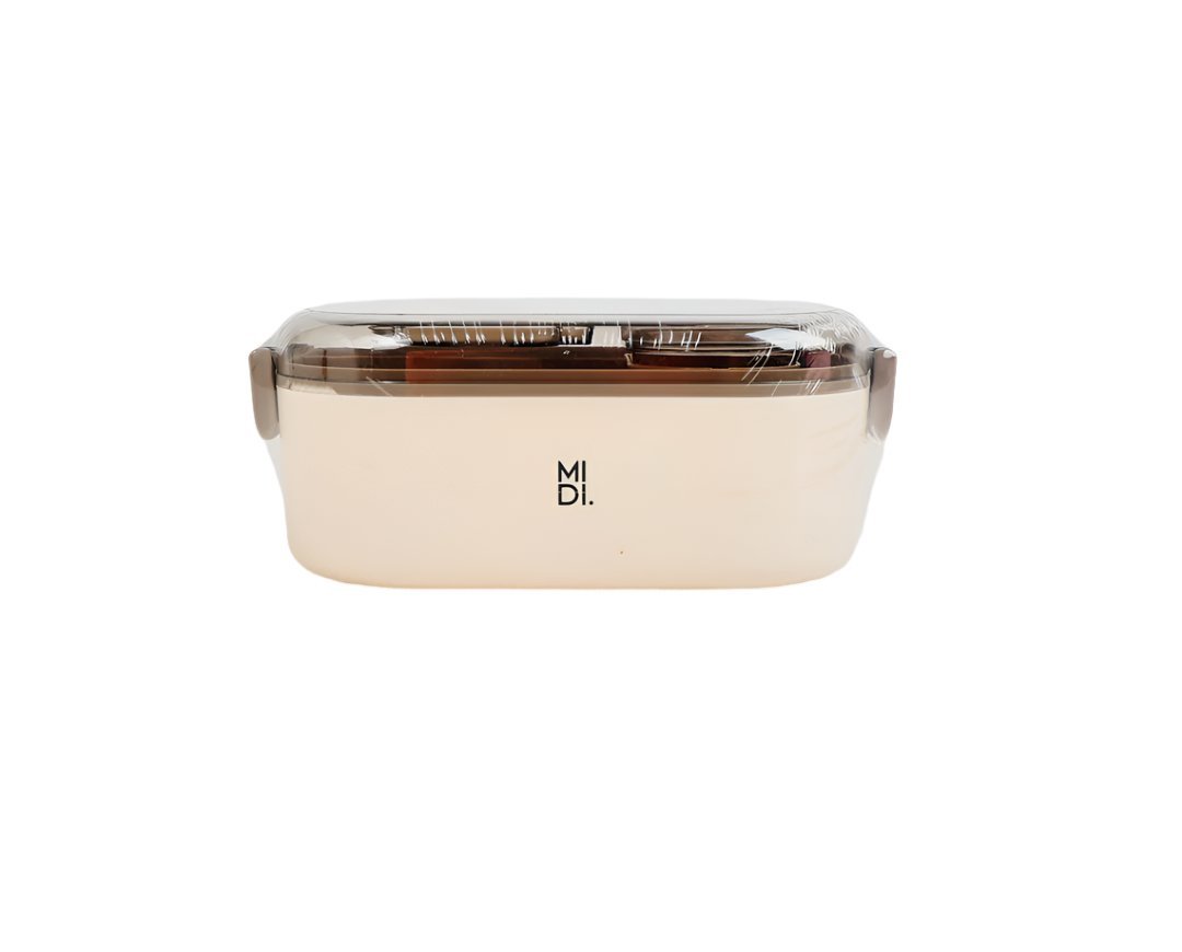 950ml color stand with sauce box lunch box/Mixed - MIDI