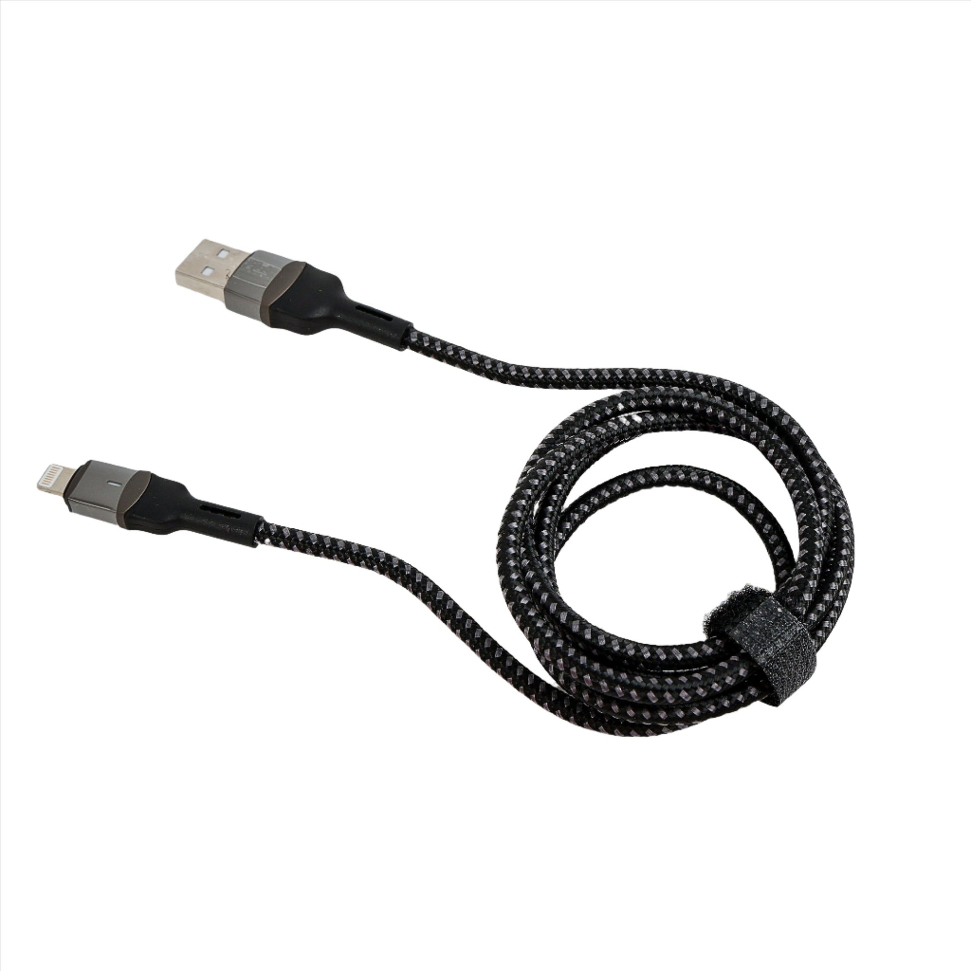 كابل جيتلف USB A إلى لايتنينج - أسود 