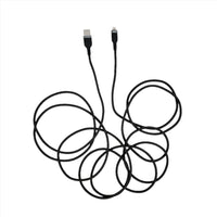 كابل شحن GEC011 جيتلف  USB-A إلى لايتنينج 3 متر - أسود
