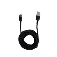 كابل شحن GEC011 جيتلف  USB-A إلى لايتنينج 3 متر - أسود
