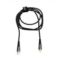 كابل شحن USB C إلى Lightning - أسود GTC040