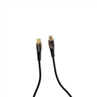 كابل شحن USB C إلى Lightning - أسود GTC040