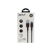 جيتلف GEC030 كابل USB-A إلى كابل مايكرو 1.5 متر - أسود