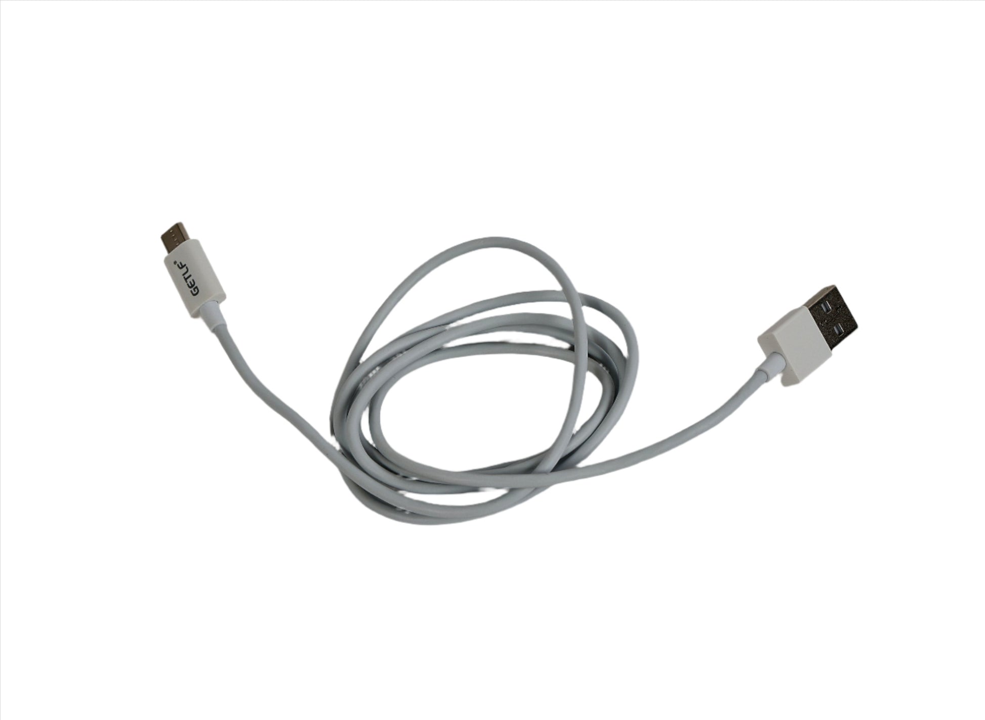 كابل USB إلى Micro USB، أبيض، GEC035.


