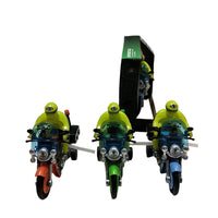 Multicolor Police Motorcycle Toy with Moving Figure 3