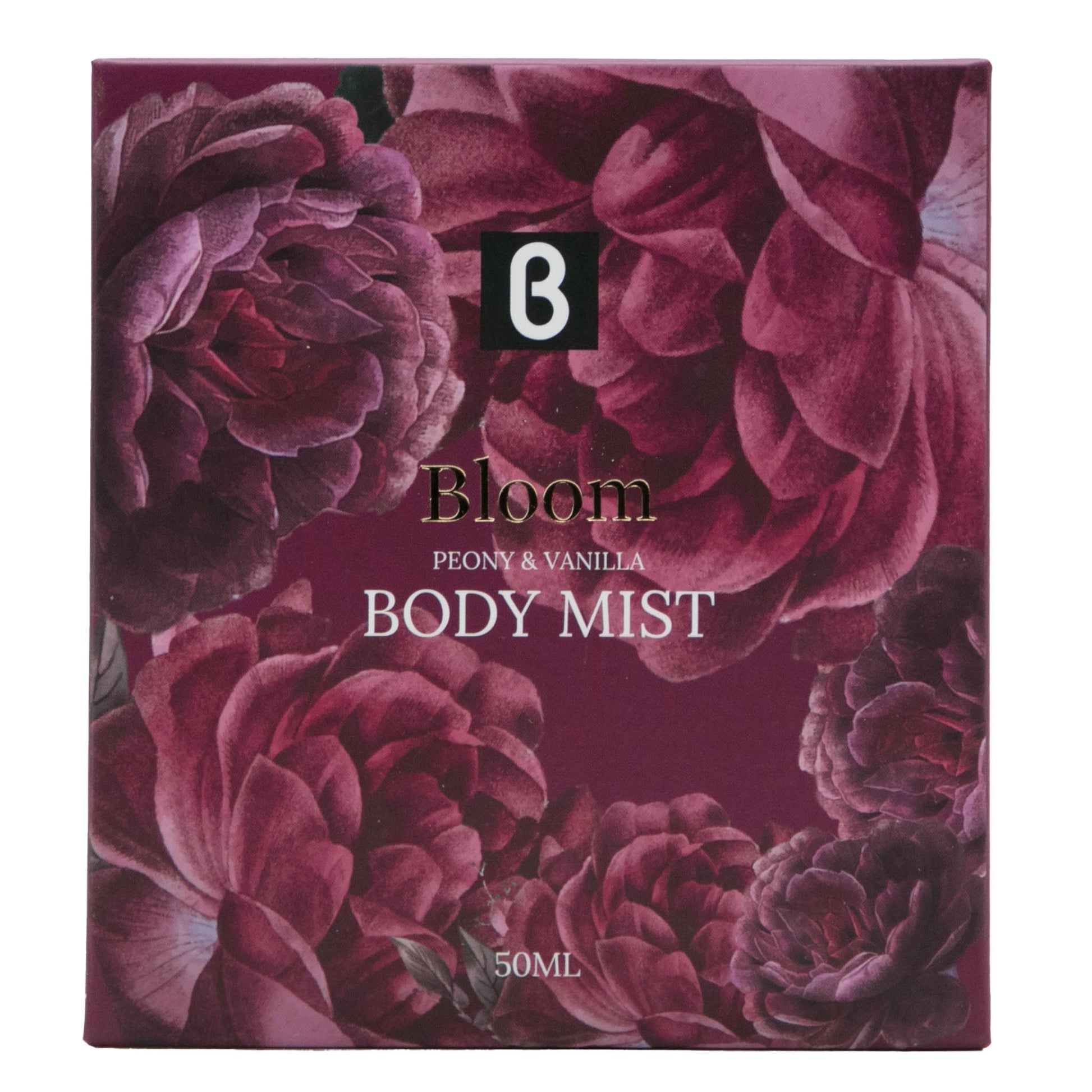 Bloom Peony & Vanilla Body Mist 50ml 2