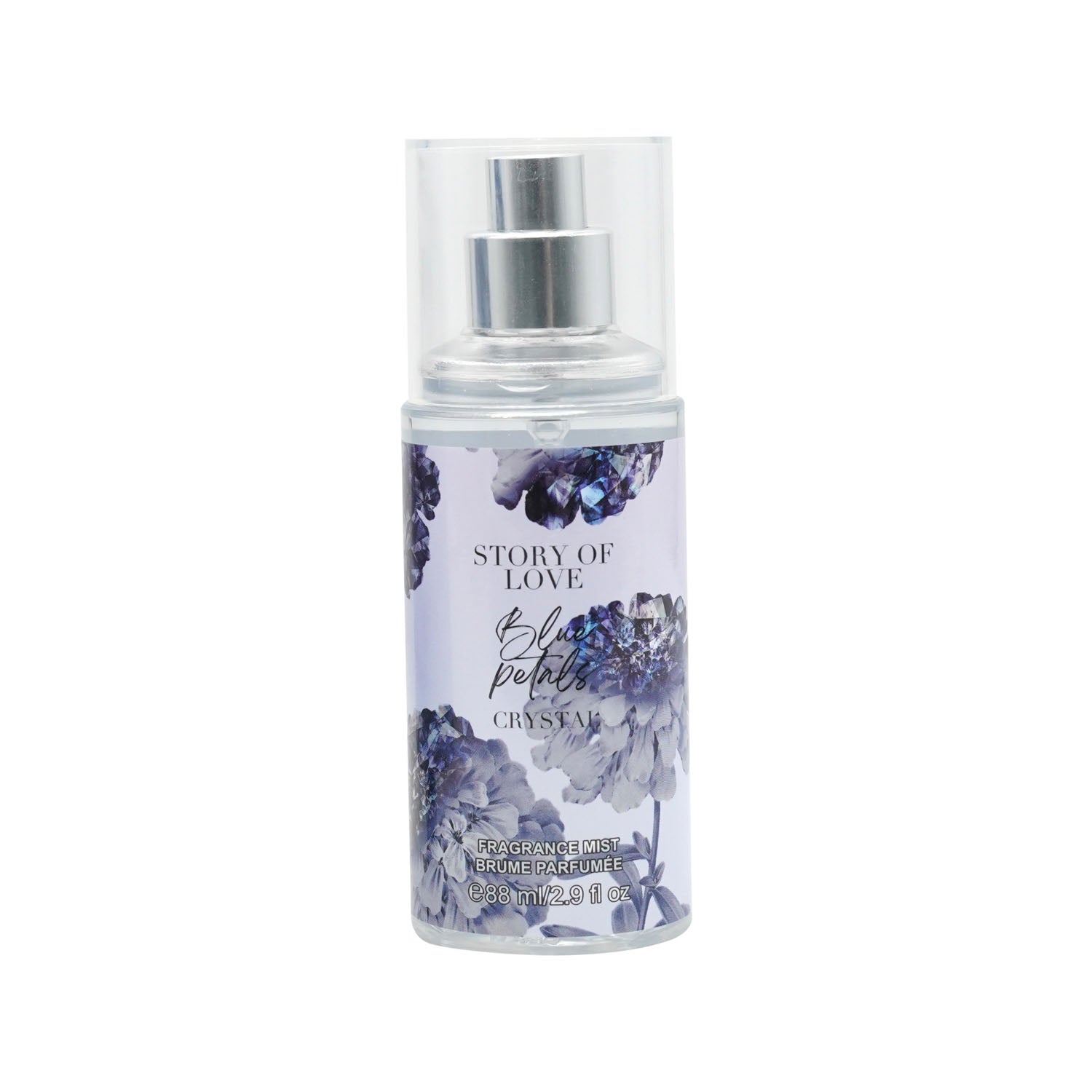 Story of Love Blue Petals Crystal Fragrance & Lotion Set 3