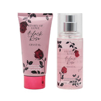 Story of Love Black Rose Crystal Set - Fragrance Mist & Perfumed Lotion 1