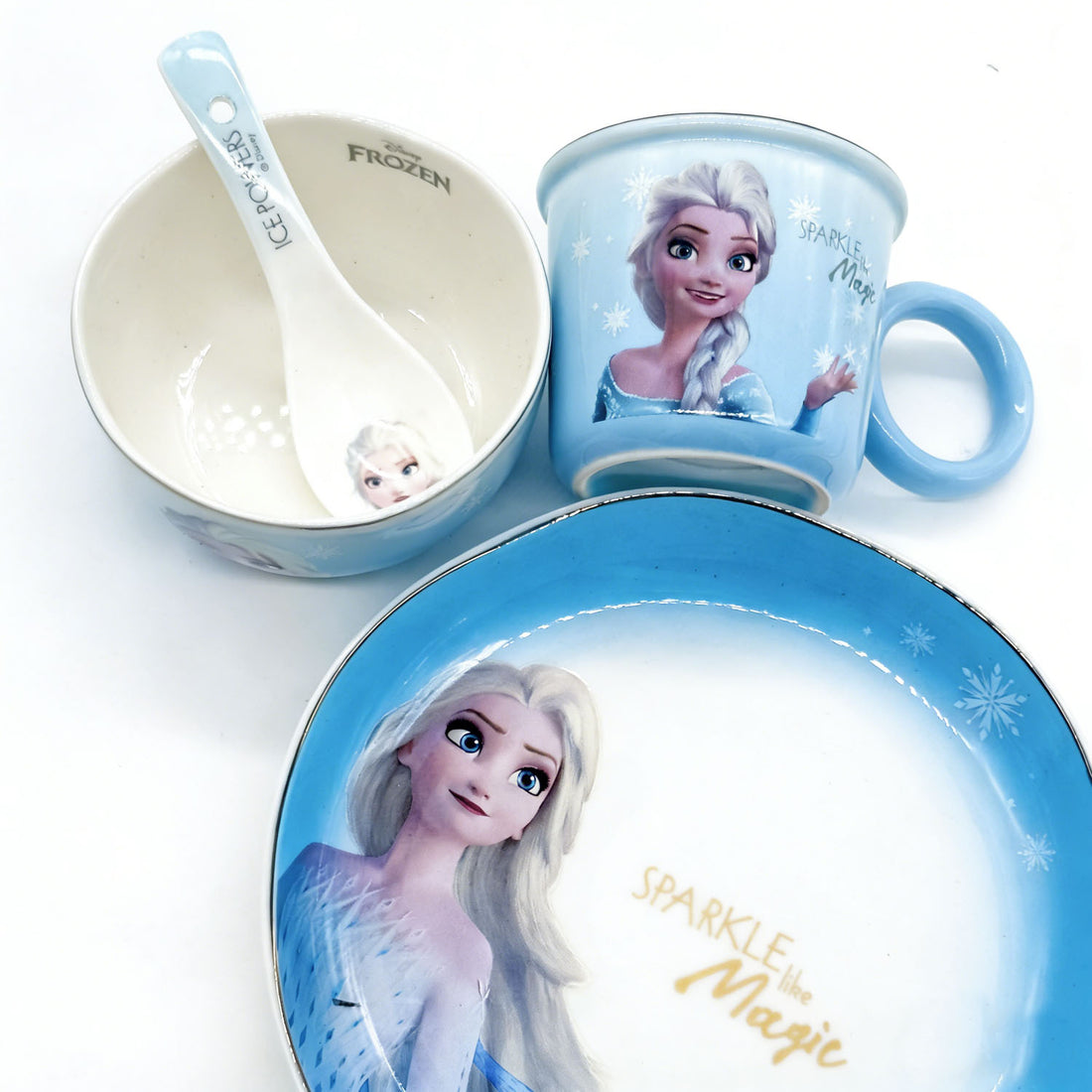 Frozen Character Kids Dinnerware Set - 4 Pieces 2