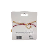 Pearl Charm Bracelet with Gold Chain