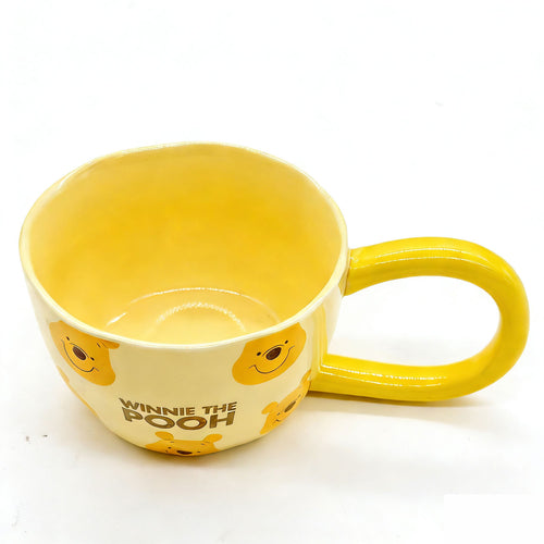 كوب سيراميك Winnie the Pooh أصفر للأطفال