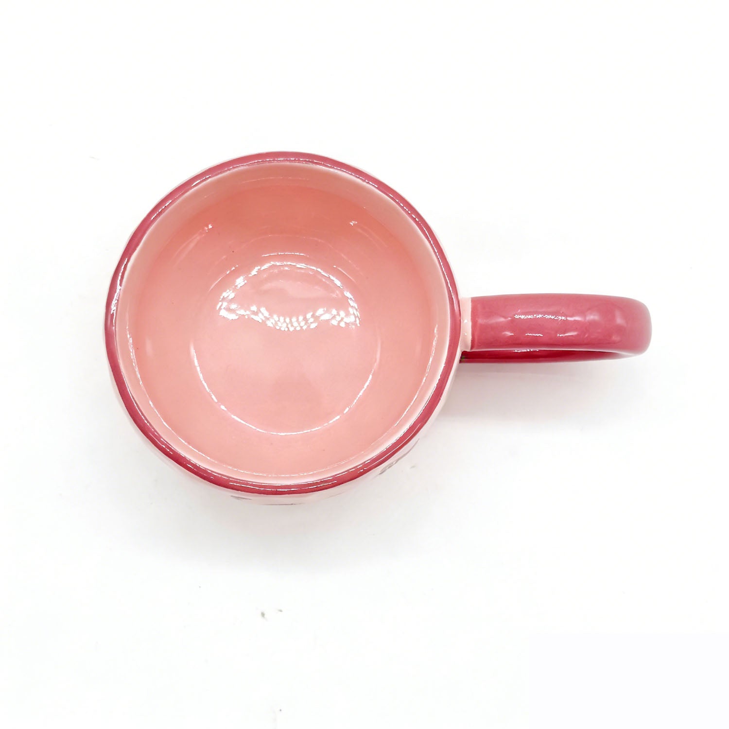 Ceramic cup Tom and Jerry Pink for Kids 4