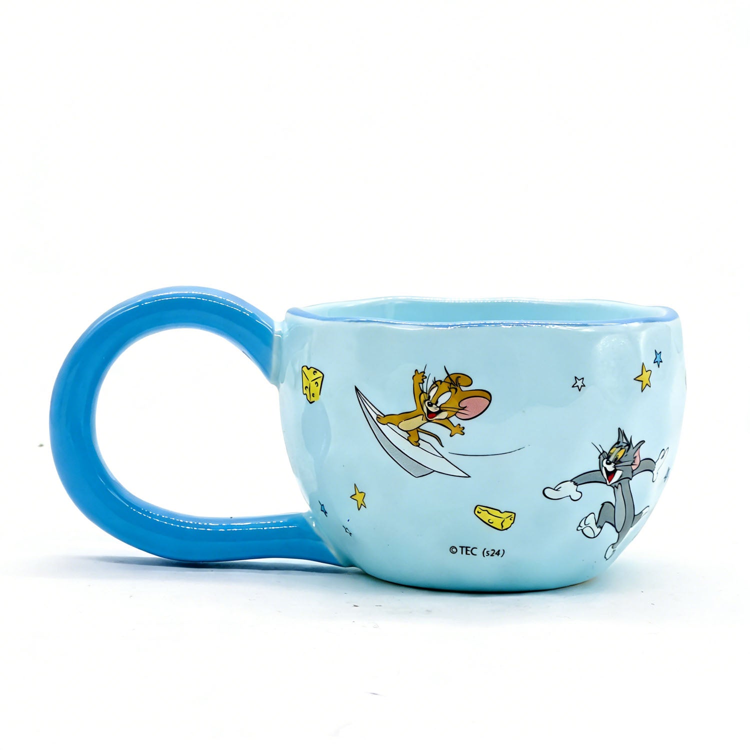 Ceramic cup Tom and Jerry Pink for Kids 7