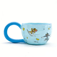 Ceramic cup Tom and Jerry Pink for Kids 7