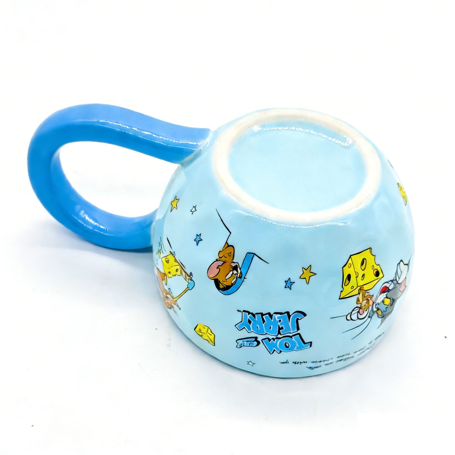 Ceramic cup Tom and Jerry Pink for Kids 9