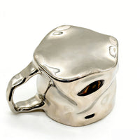 Ceramic Cup with Modern Wavy Design 4