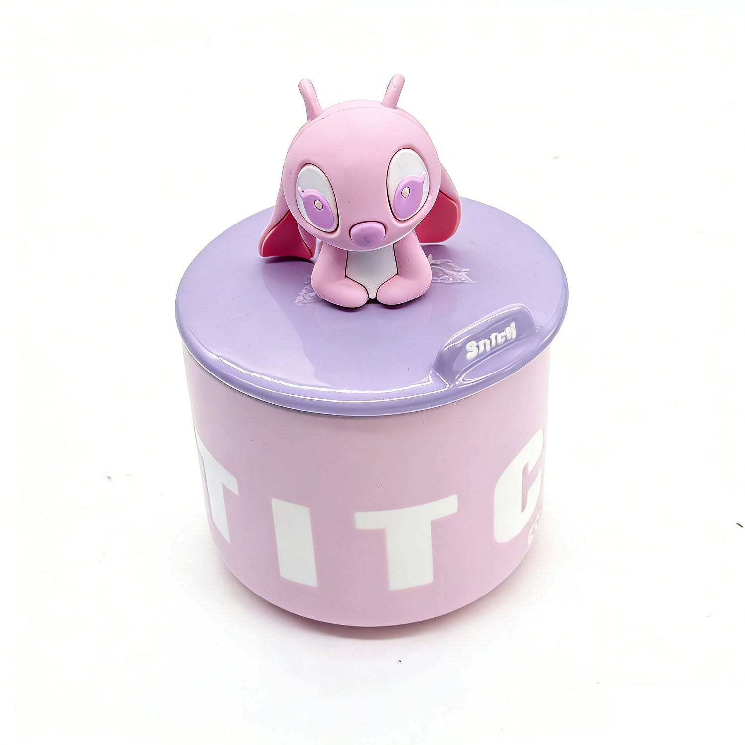 Ceramic cup with lid and Disney character 1