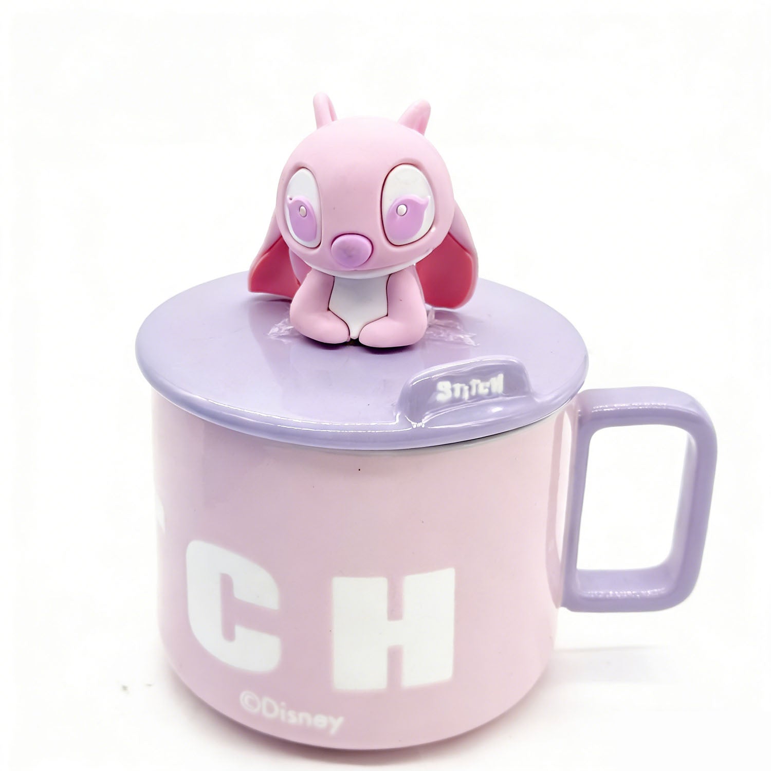 Ceramic cup with lid and Disney character 3