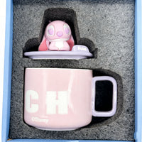 Ceramic cup with lid and Disney character 4