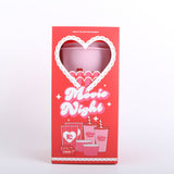 Movie Night In set: cups bowls and popcorn buckets