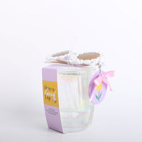 Glass Cup Set with Straw and Daisy Sunglasses 2