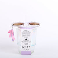 Glass Cup Set with Straw and Daisy Sunglasses 4