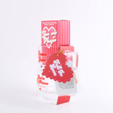 Love Cups of Two set: 2 glasses with card wrap