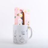 PAINT YOUR OWN 1pc ceramic mug,6 colour pigments