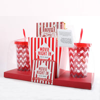 Movie Night In Set with Cups and Snack Box 3