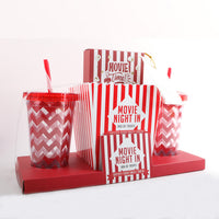 Movie Night In Set with Cups and Snack Box 4