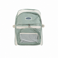 Net pocket 4-piece school bag/Mixed